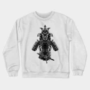 Samurai's Shield - Traditional Japanese Armor Crewneck Sweatshirt